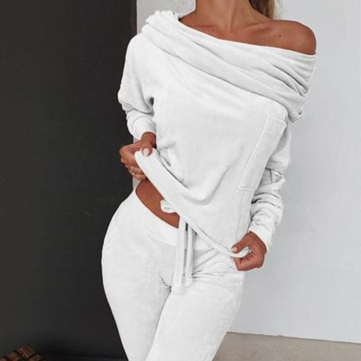 Relaxed Lounge Set – Draped Fit – Effortless Chic
