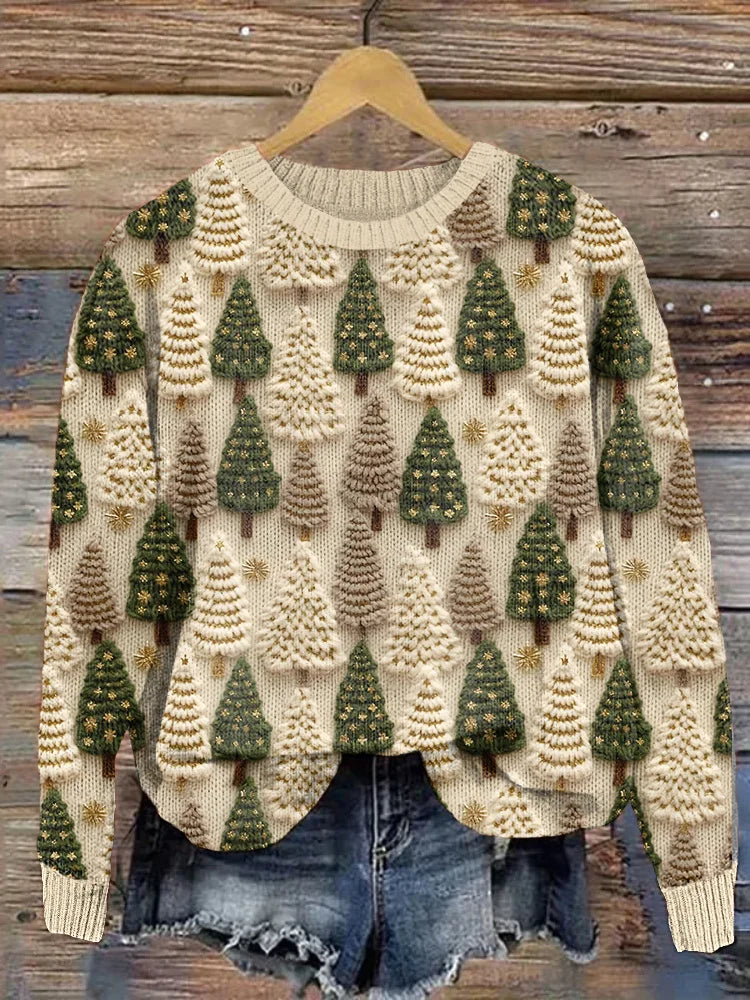 Knit Sweater – Cozy Fit – Statement Design