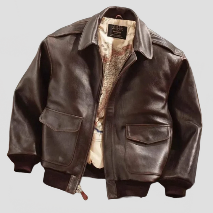Leather Jacket – Timeless Edge – Premium Fit