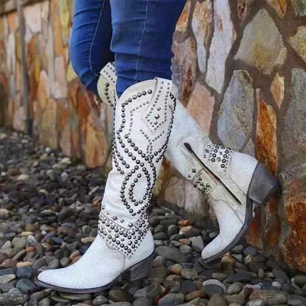 Western Knee-High Boots – Modern Cowgirl Style & Everyday Comfort