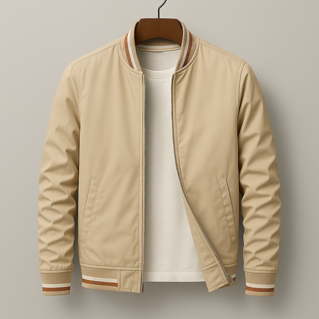 Bomber Jacket – Modern Fit – Zip Style