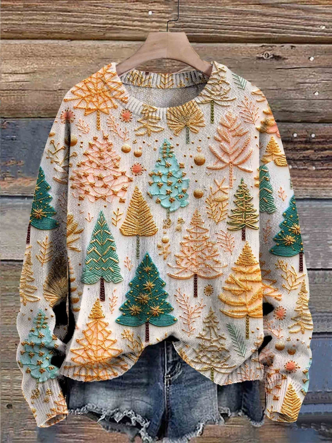Knit Sweater – Cozy Fit – Statement Design