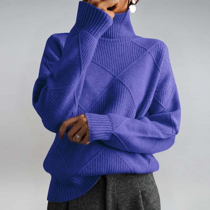 Women’s Turtleneck Sweater – Cozy Luxe Essential