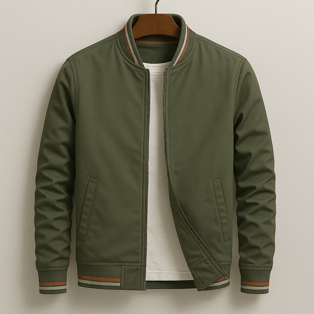Bomber Jacket – Modern Fit – Zip Style