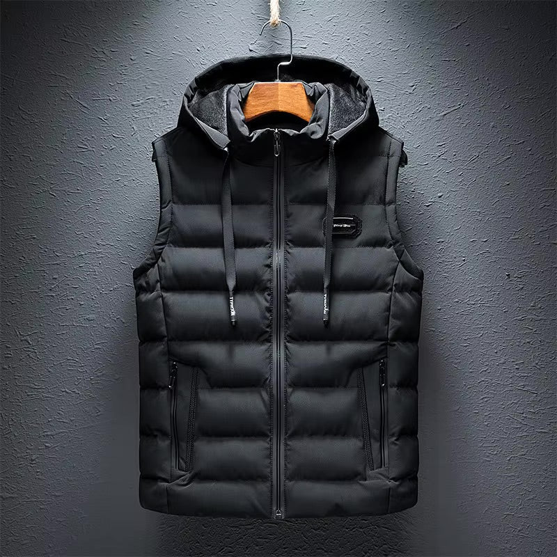 Hooded Puffer Vest – Lightweight Warmth