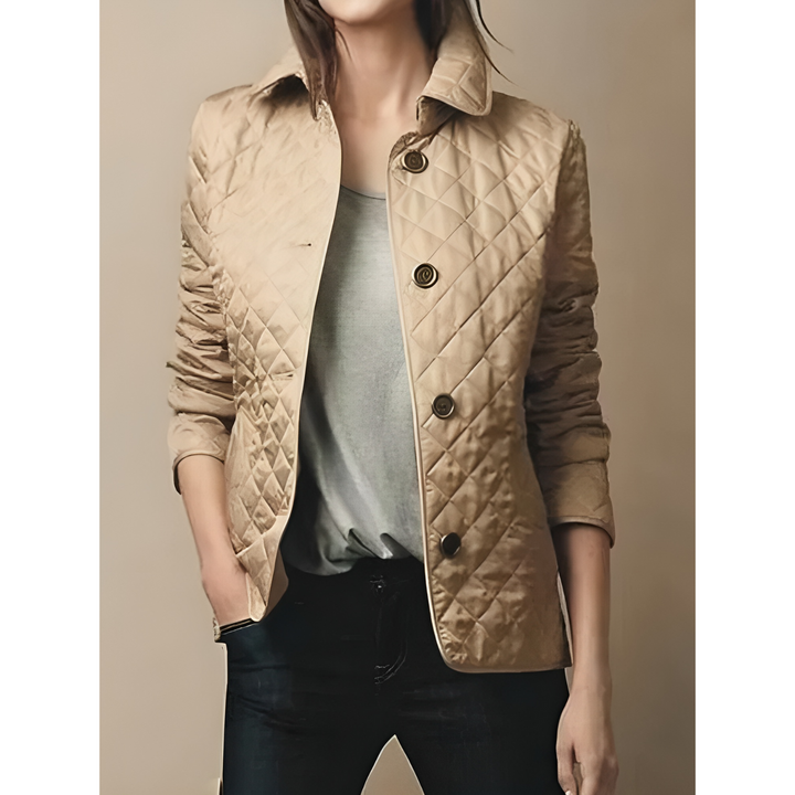 Women’s Quilted Jacket – Tailored Fit – Everyday Elegance