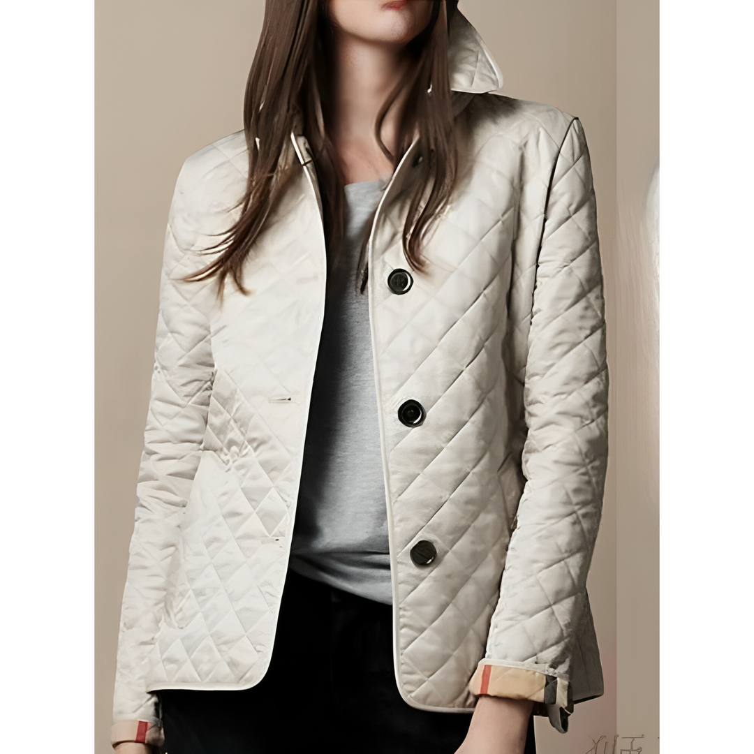 Women’s Quilted Jacket – Tailored Fit – Everyday Elegance