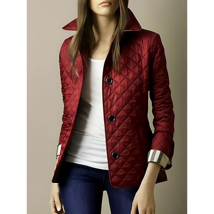Women’s Quilted Jacket – Tailored Fit – Everyday Elegance