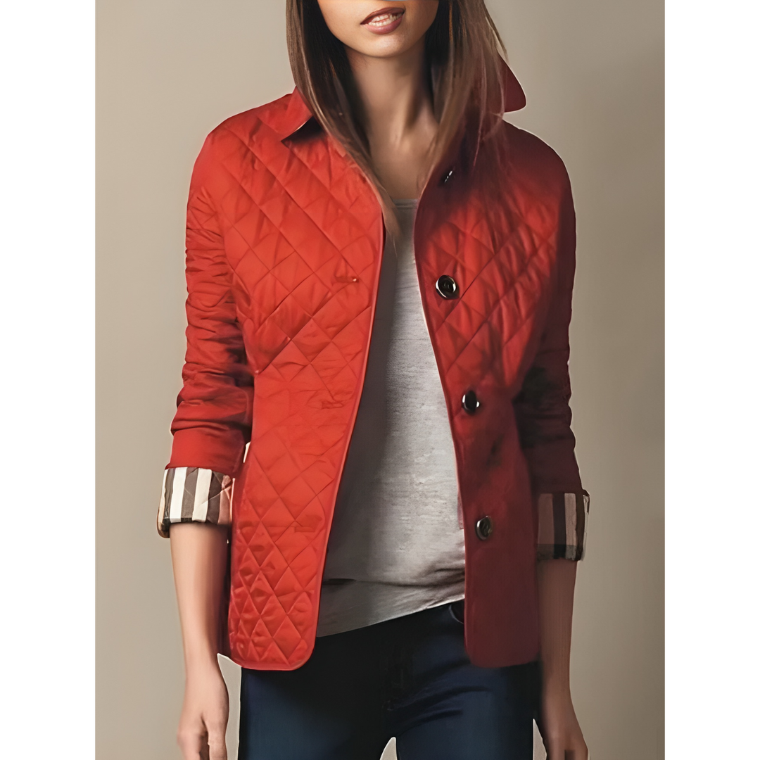 Women’s Quilted Jacket – Tailored Fit – Everyday Elegance