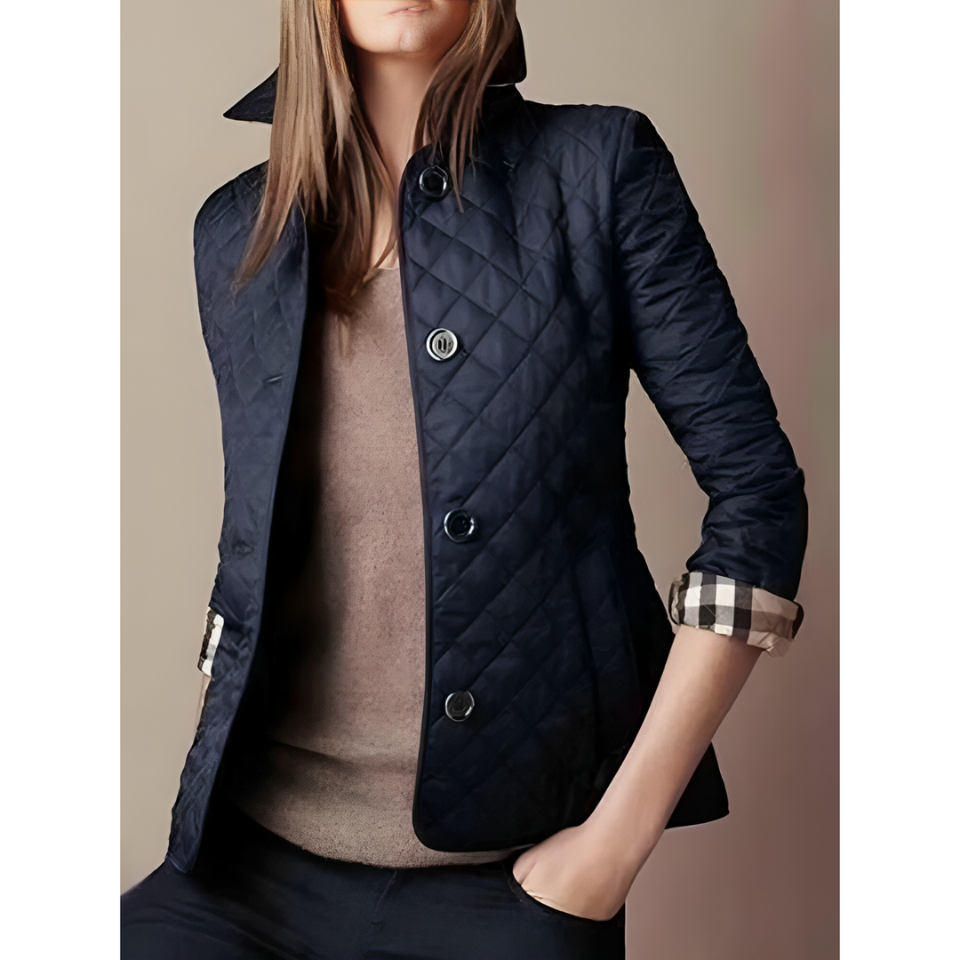 Women’s Quilted Jacket – Tailored Fit – Everyday Elegance