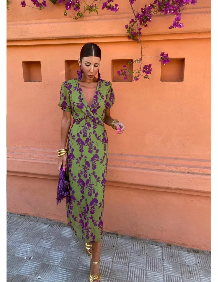 Summer Dress – Flowy Fit – Elegant