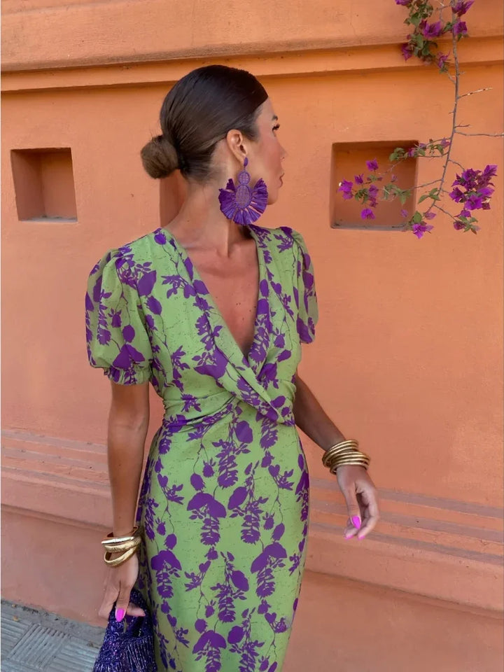 Summer Dress – Flowy Fit – Elegant