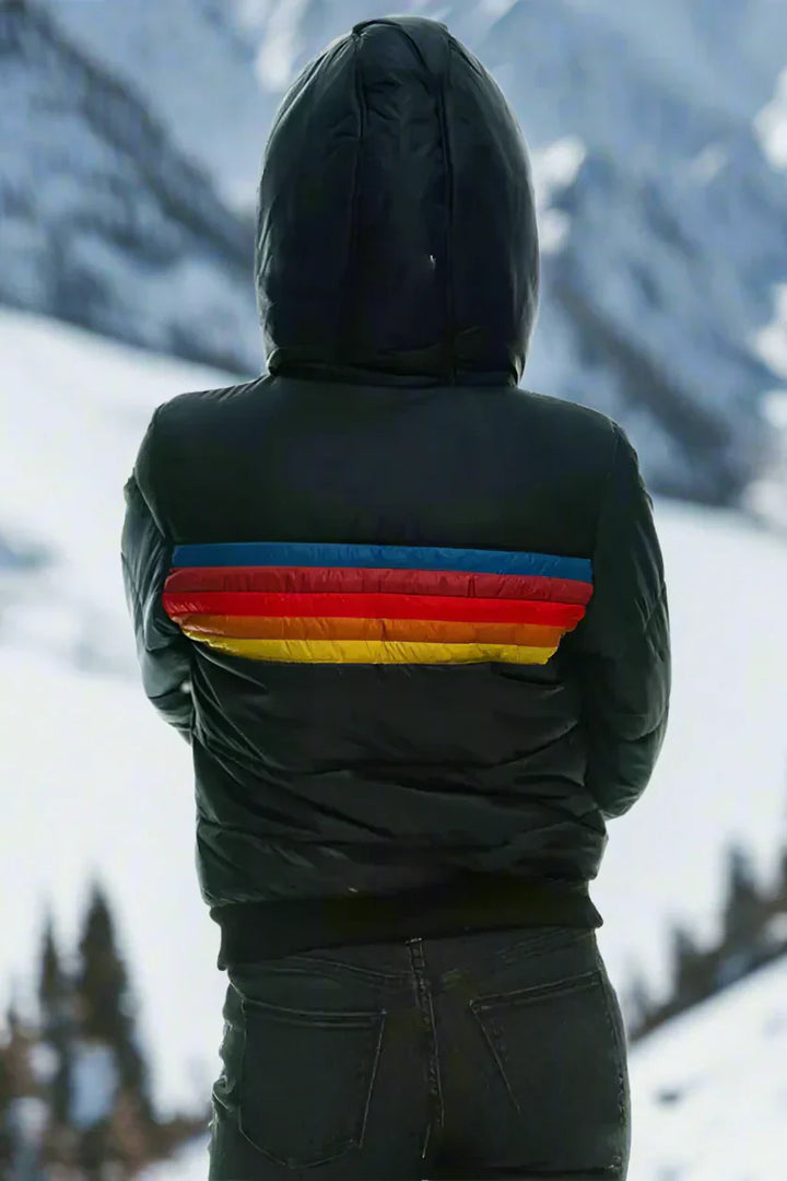 Quilted Jacket – Warm Striped Essential