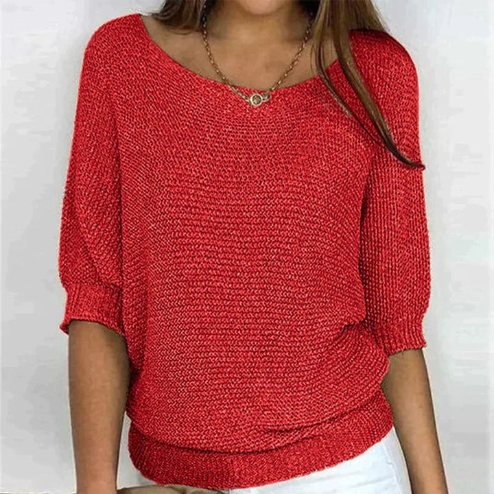 Knit Pullover – Textured Style – Everyday Comfort
