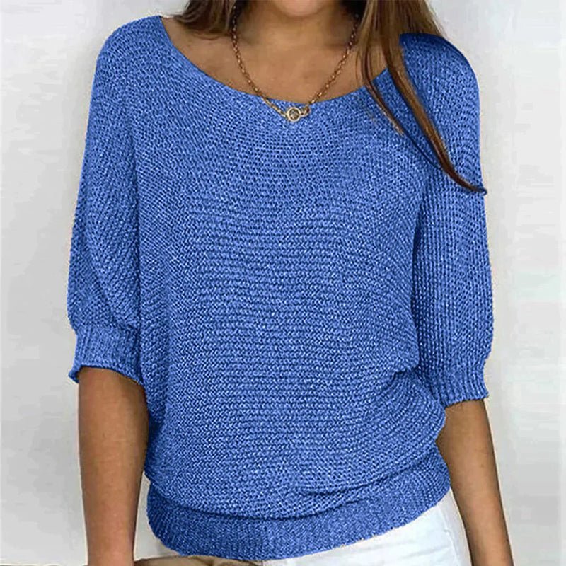 Knit Pullover – Textured Style – Everyday Comfort