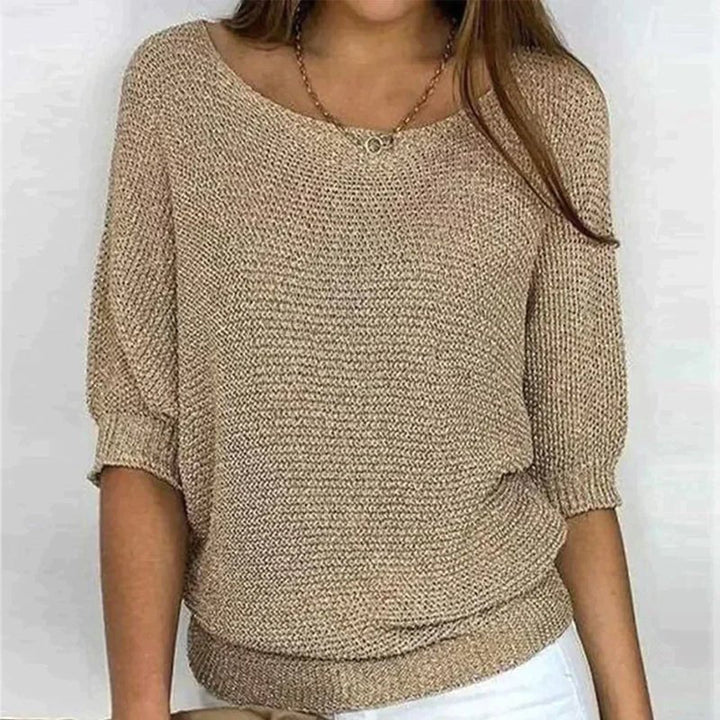 Knit Pullover – Textured Style – Everyday Comfort