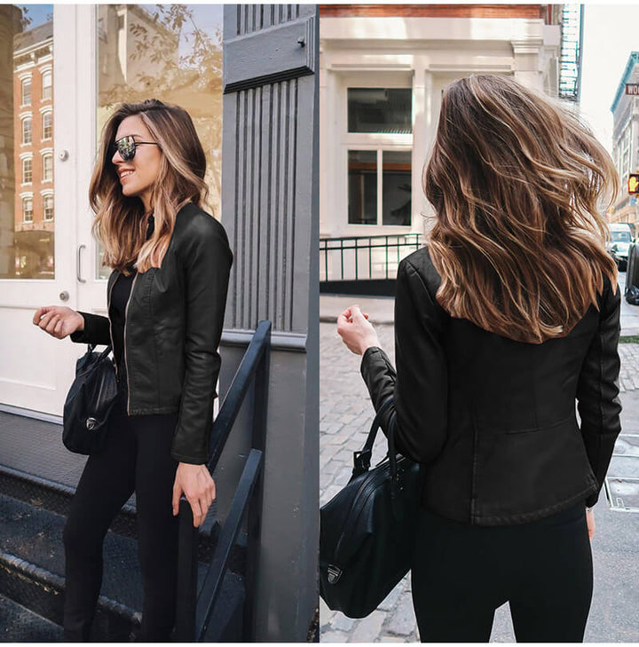 Leather Jacket – Tailored Zip – Timeless Edge