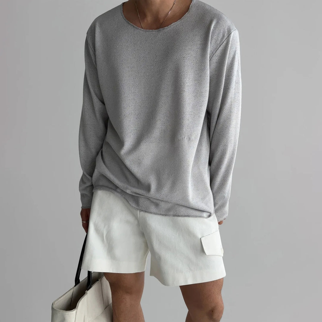 Knit T-Shirt – Relaxed Fit – Everyday Comfort