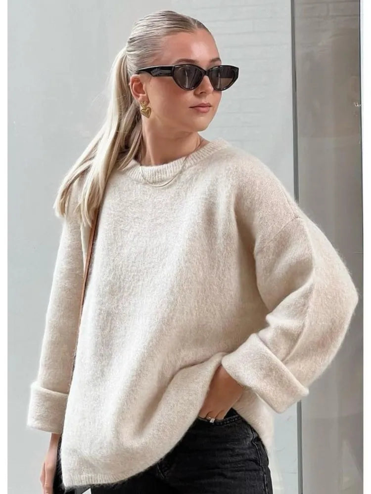 Oversized Sweater – Soft Touch – Timeless Ease