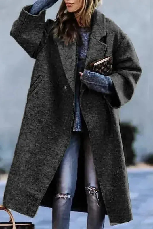 Long Coat – Tailored Warmth – Timeless