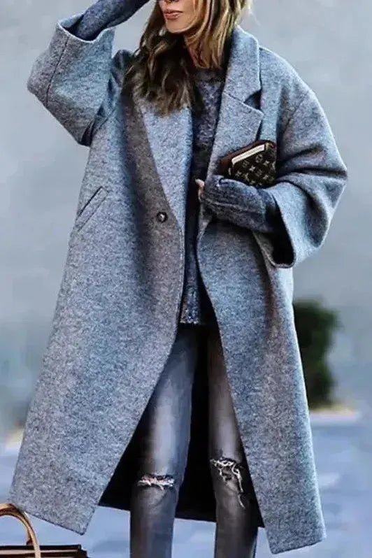 Long Coat – Tailored Warmth – Timeless