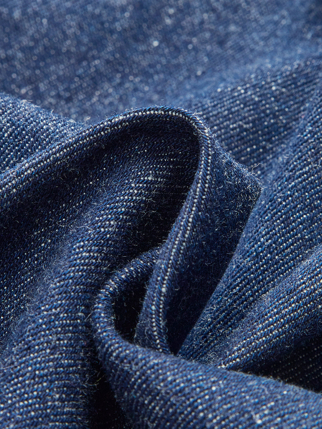 Denim Maxi Skirt – Mid Waist – Invisible Zipper Closure