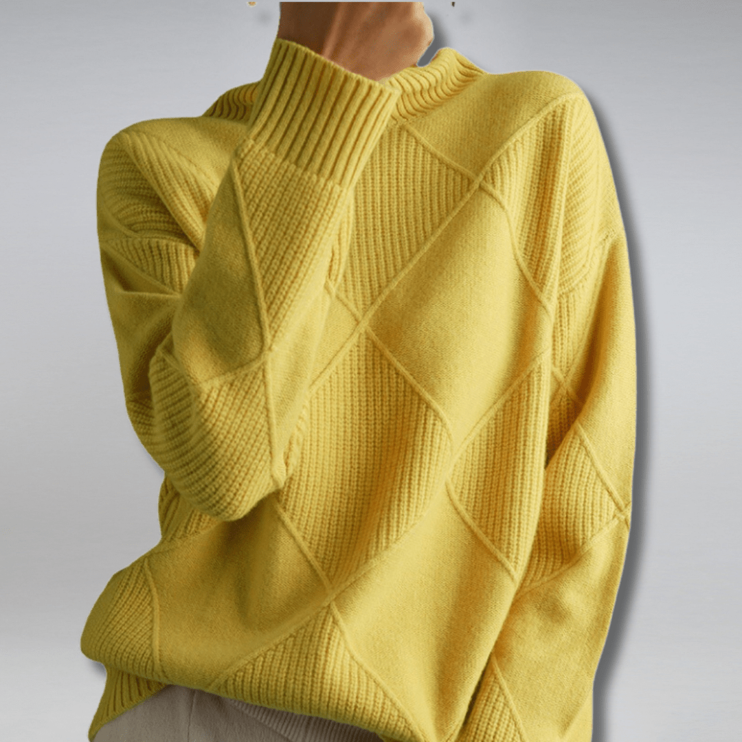 Sweater – Turtleneck – Geometric