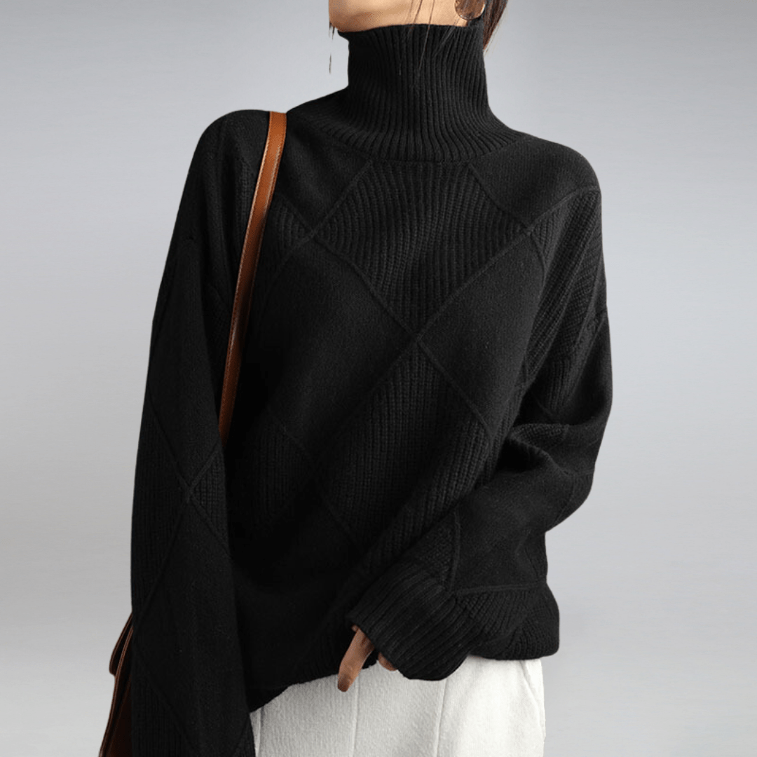 Sweater – Turtleneck – Geometric