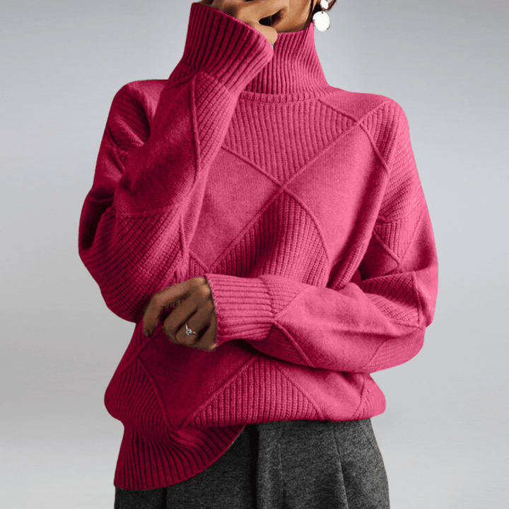 Sweater – Turtleneck – Geometric
