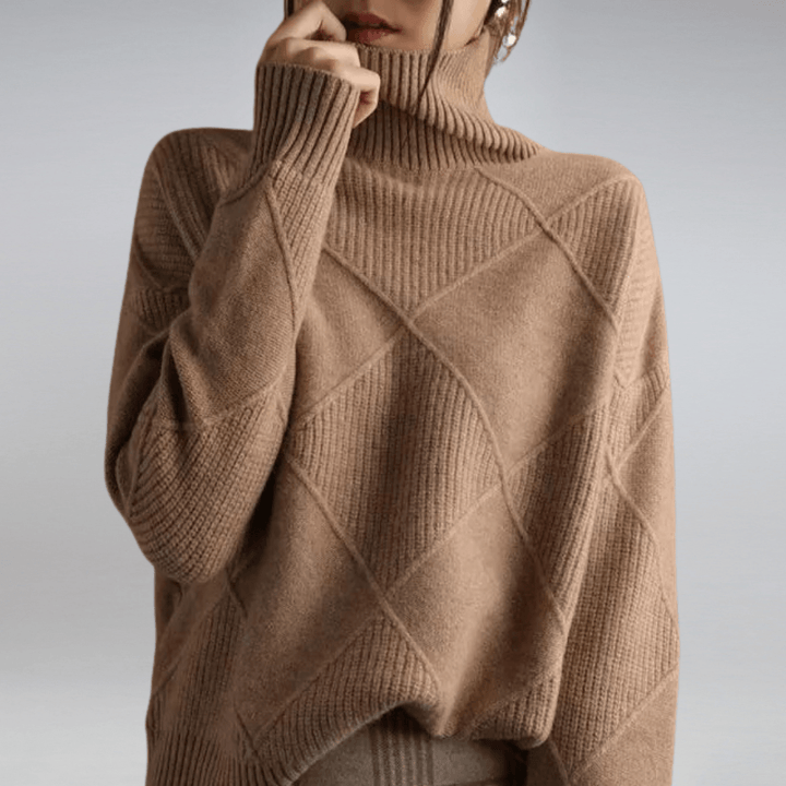 Sweater – Turtleneck – Geometric