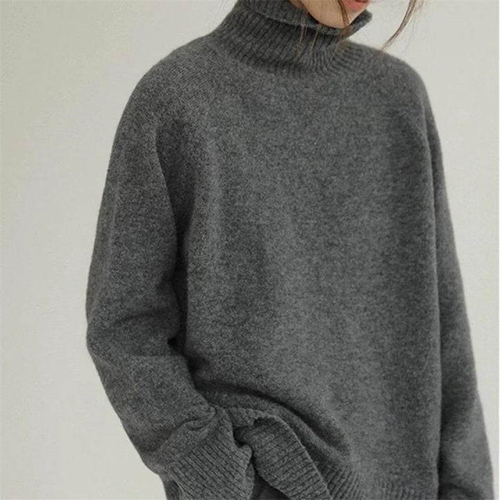 Turtleneck Sweater – Relaxed Fit – Cozy Elegance