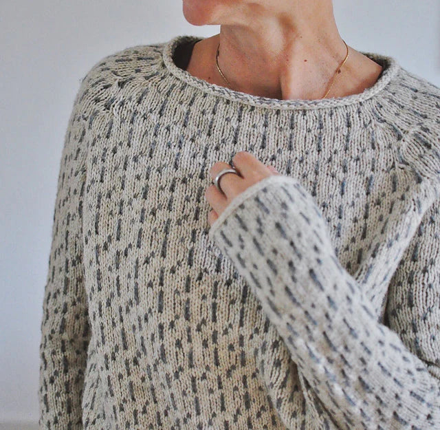 Sweater – Textured Knit – Relaxed Fit