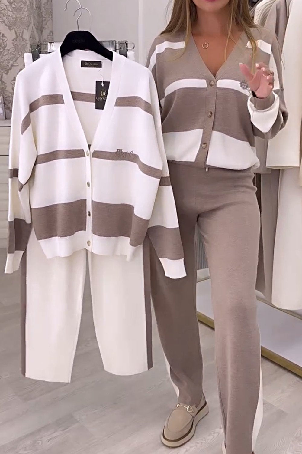 Women’s Knit Set – Refined Comfort – Everyday Elegance