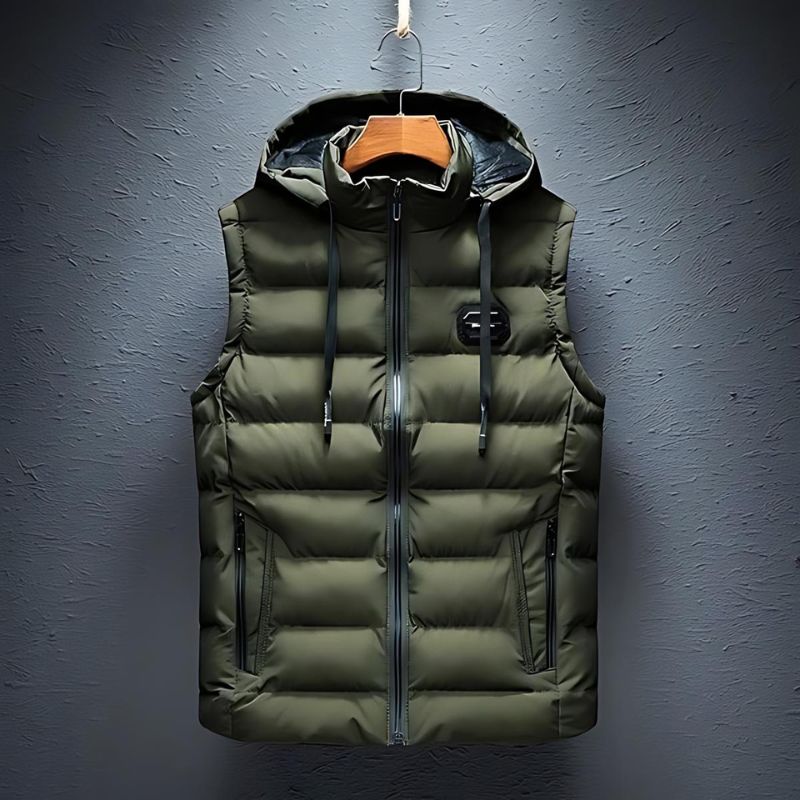 Hooded Puffer Vest – Lightweight Warmth