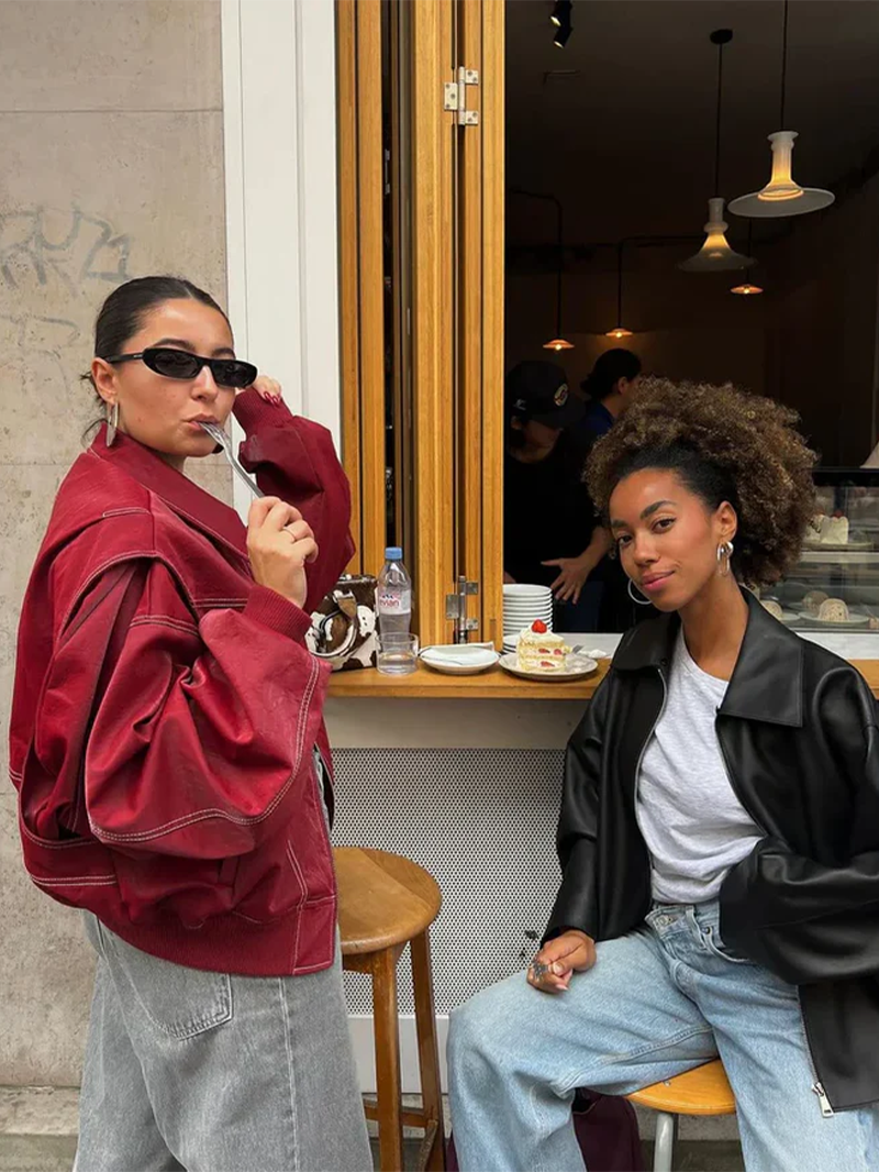 Women’s Fall/Winter Casual Oversized Zip-Up Jacket