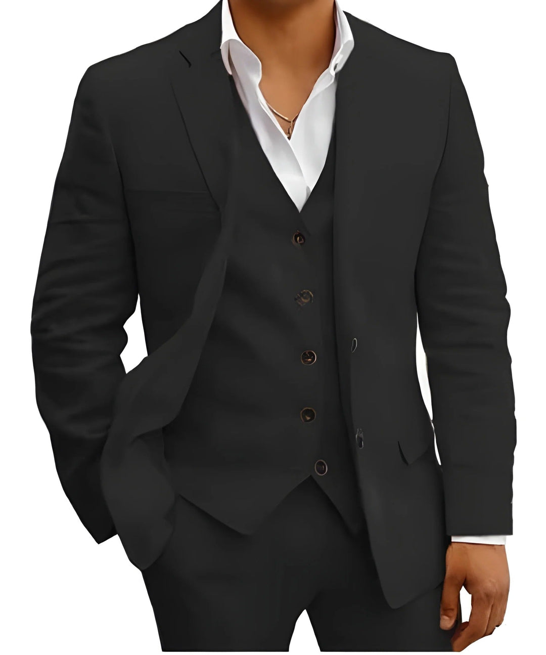 Men’s Linen Suit – Three Piece – Summer Wedding