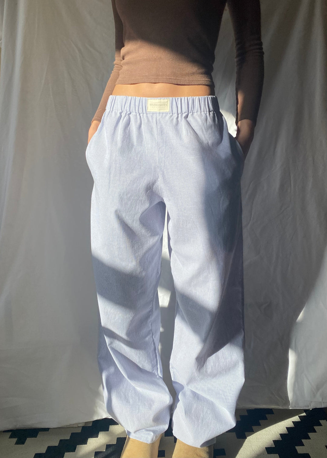 Lounge Pants – Wide Leg – Elastic Waist