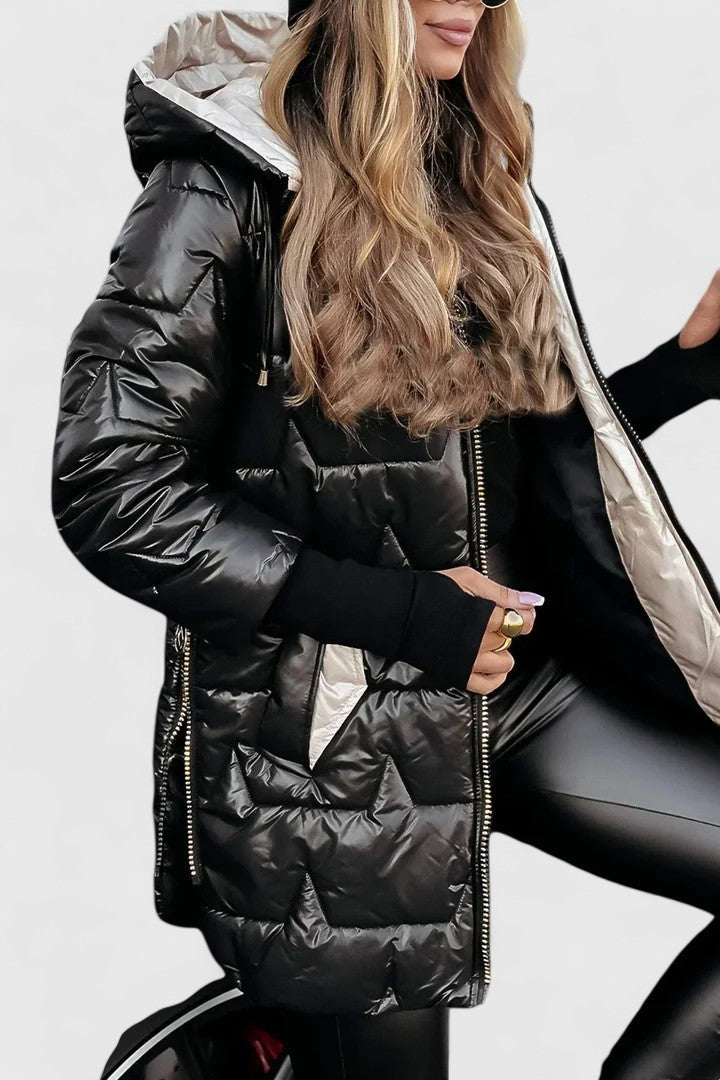 Winter Coat – Padded Hood – Everyday Warmth