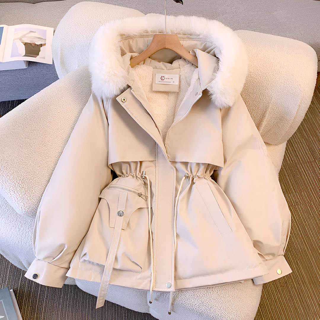 Winter Coat – Insulated Hood – Elegant Fit