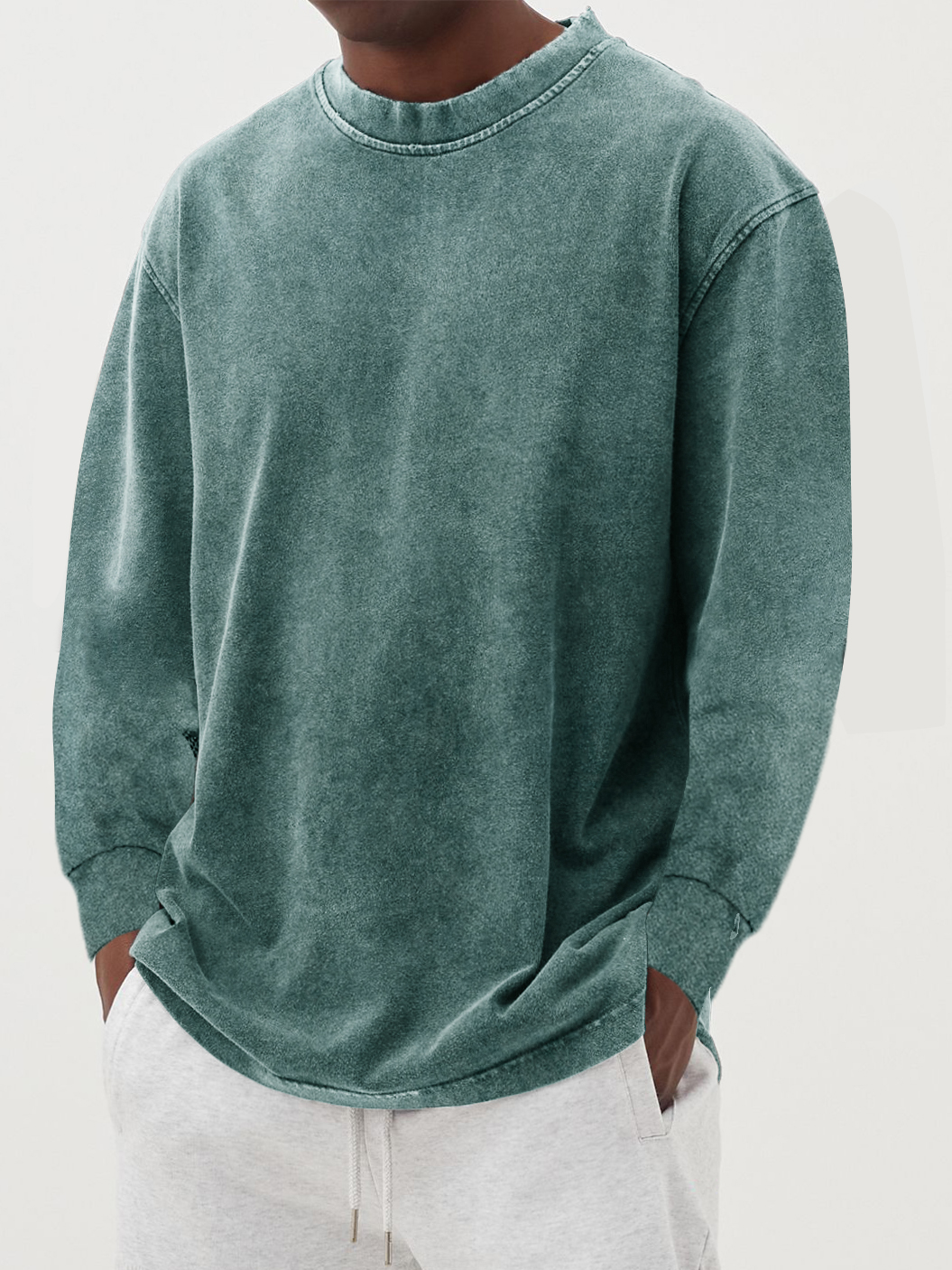 Men’s Long Sleeve – Relaxed Fit – Everyday Essential