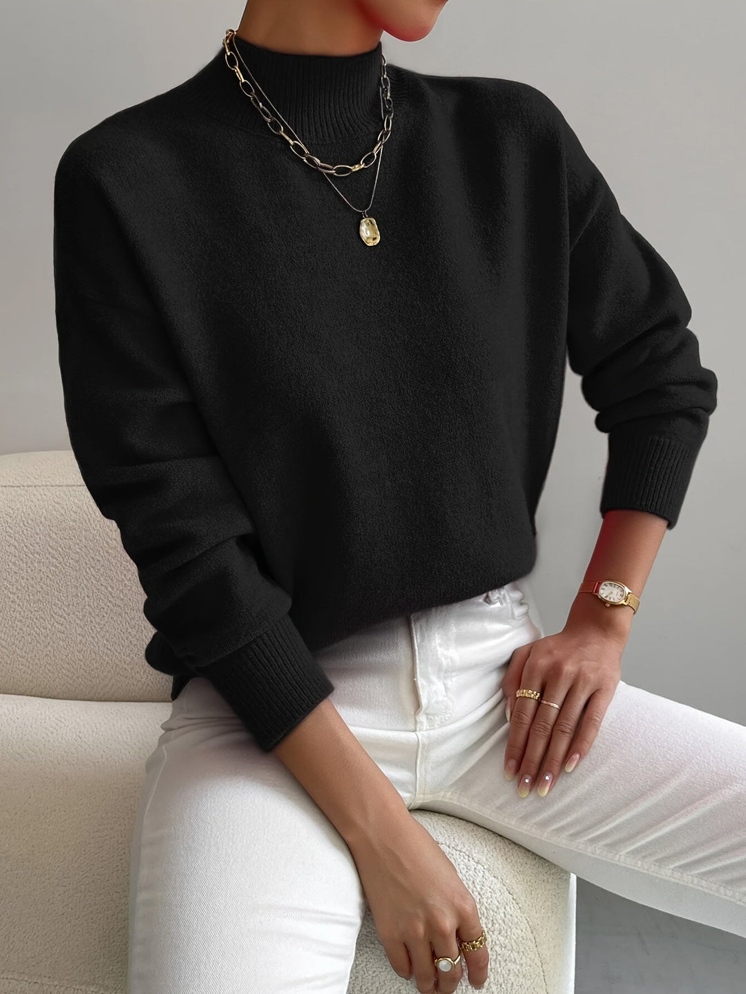 Turtleneck Sweater – Timeless Comfort – Everyday Elegance