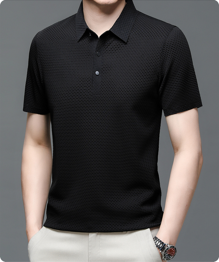 Polo Shirt – Breathable Mesh – Modern Fit