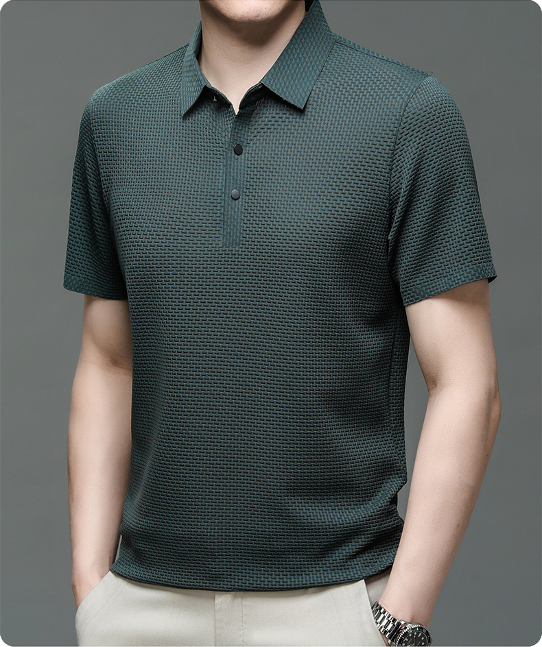 Polo Shirt – Breathable Mesh – Modern Fit