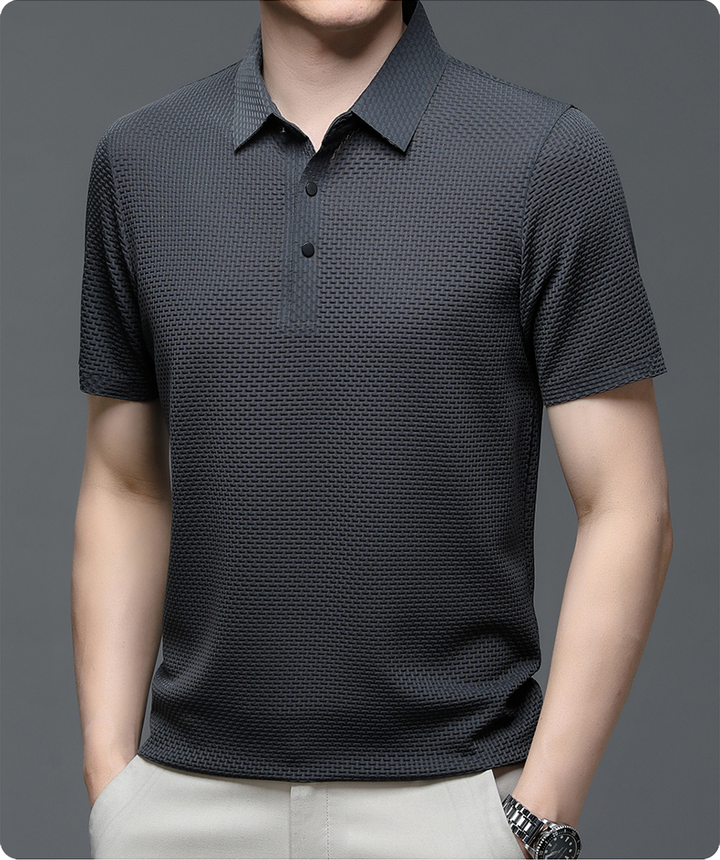 Polo Shirt – Breathable Mesh – Modern Fit