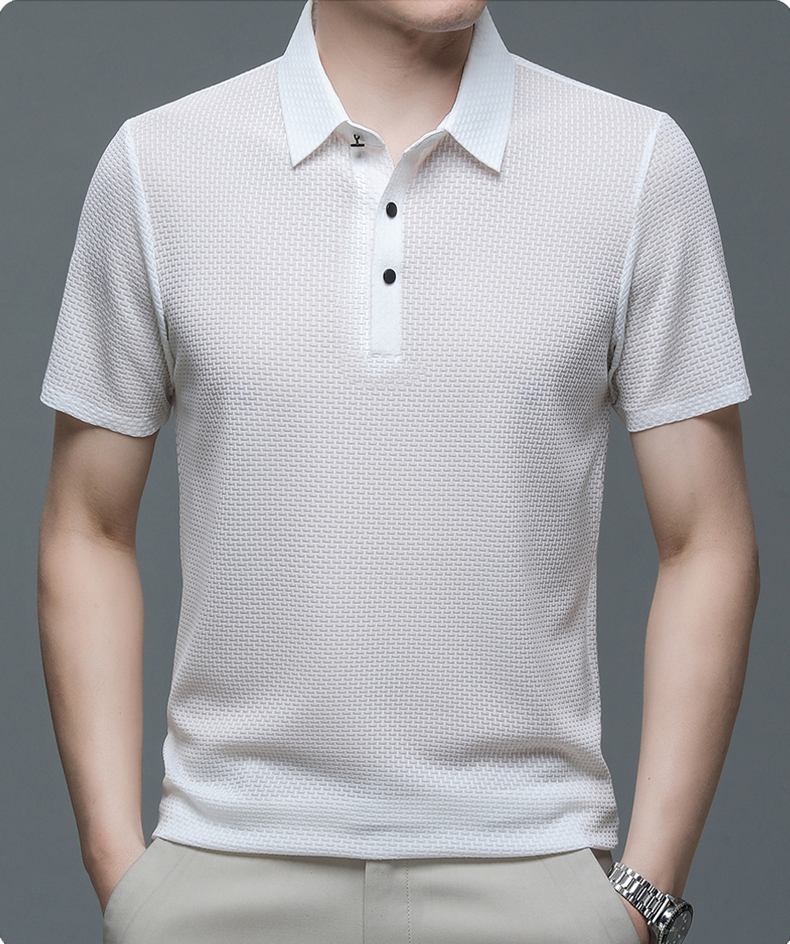 Polo Shirt – Breathable Mesh – Modern Fit
