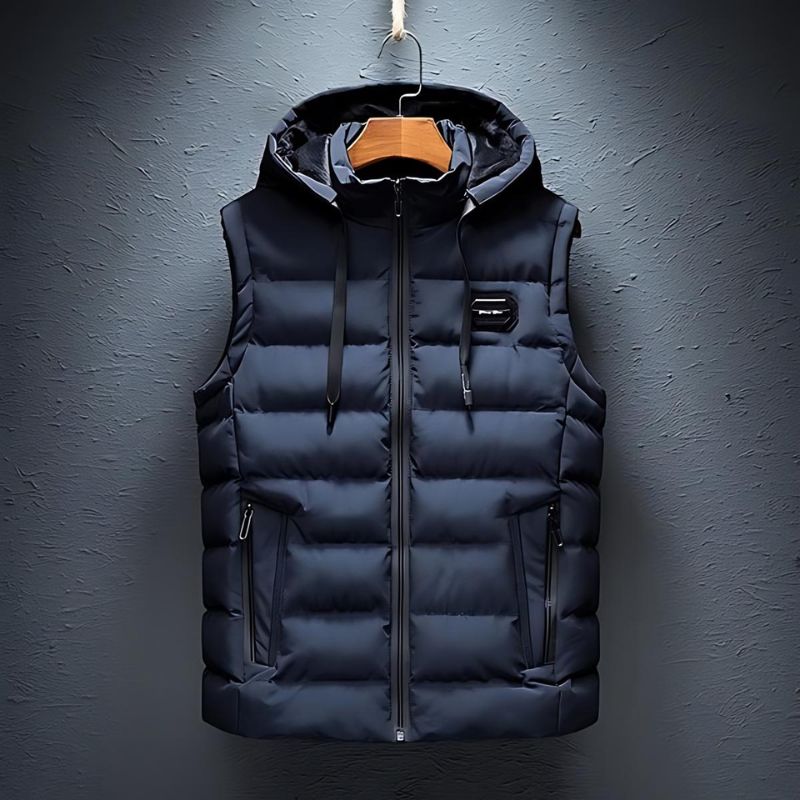 Hooded Puffer Vest – Lightweight Warmth