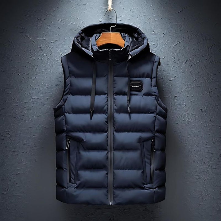 Hooded Puffer Vest – Lightweight Warmth