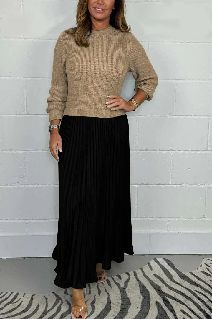 Women’s Knit Skirt Set – Effortless Elegance