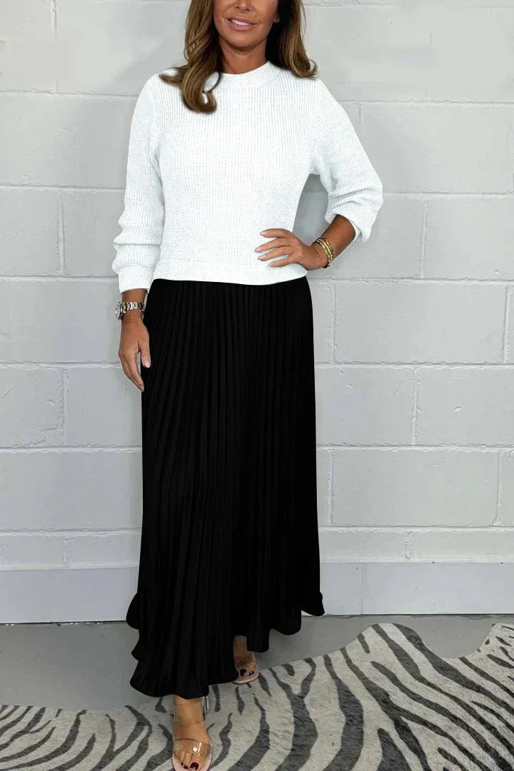 Women’s Knit Skirt Set – Effortless Elegance