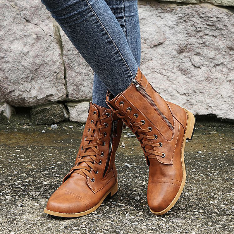 Orthopedic Ankle Boots – Supportive Comfort – Everyday Elegance